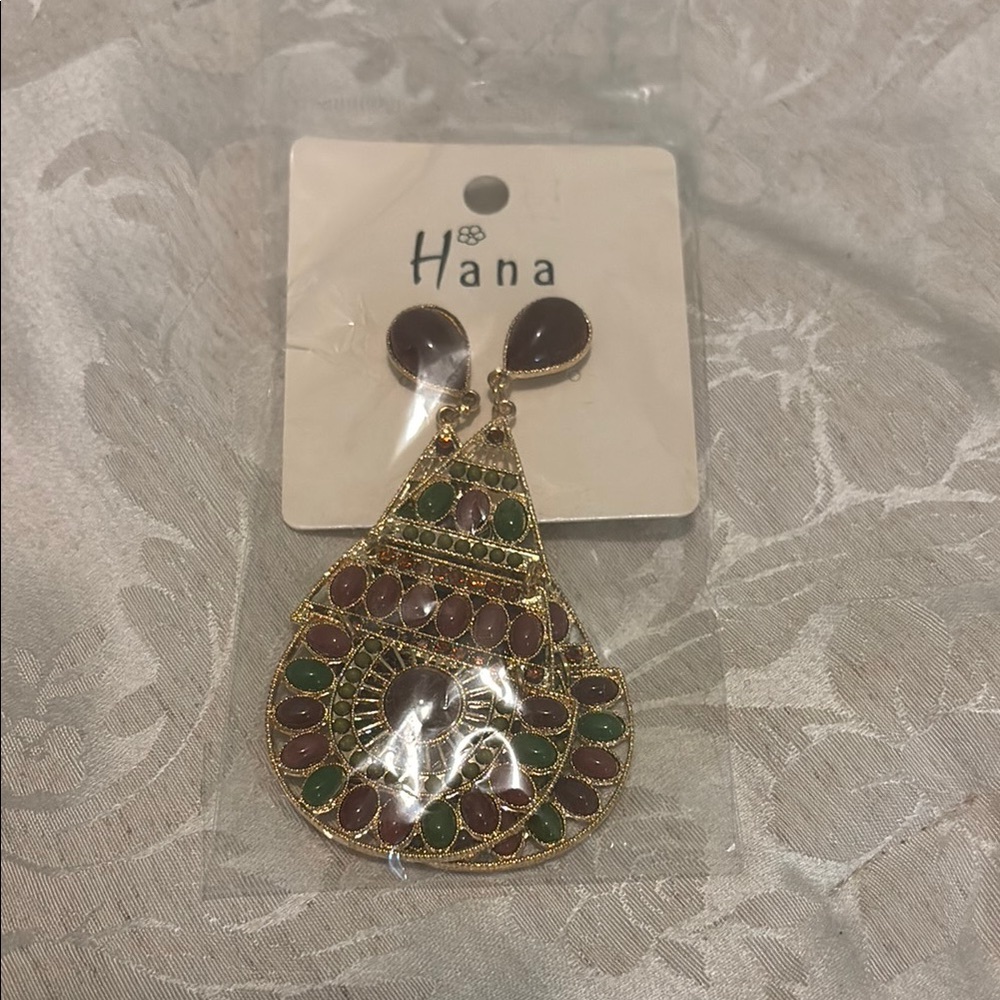 a.n.a Multicolor Teardrop Earrings